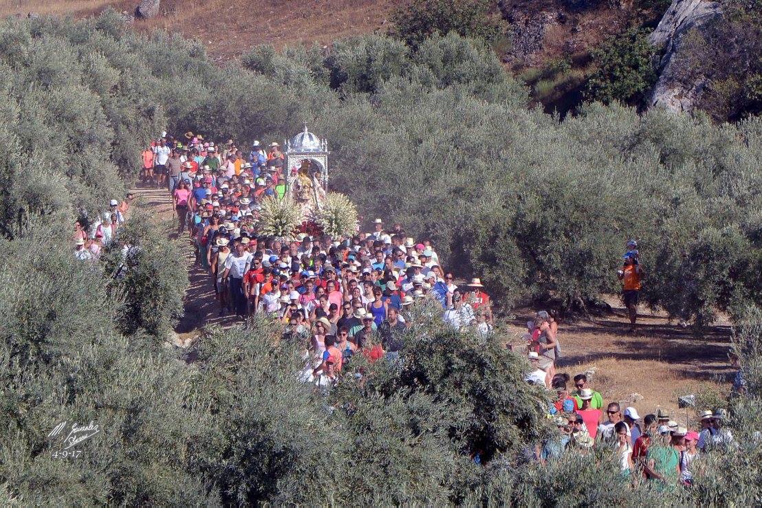 Fotos de la «Baja» de la Virgen de la Sierra 2017